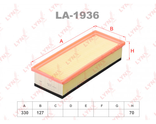 LA-1936 Lynx Фильтр воздушный