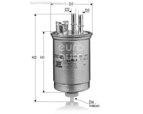 GS9910 TECNECO Фильтр топливный