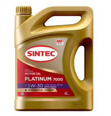 Масло SINTEC PLATINUM 7000 5W30 4Л СИНТЕТИКА