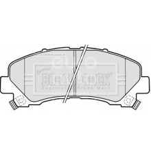 BBP2308 Borg & Beck Колодки тормозные передние к-кт