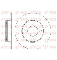 6120.00 Remsa Диск тормозной задний
