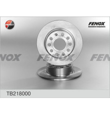 TB218000 FENOX Диск тормозной задний