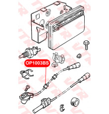 OP1003BS VTR Датчик ABS передний для Opel Kadett E 1984-1992