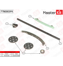 77B0003FK Master Kit Цепь ГРМ к-кт