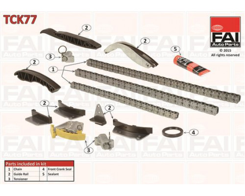 TCK77 FAI AutoParts Цепь ГРМ к-кт