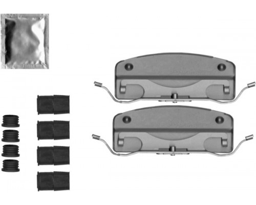 82544100 Textar Установочный к-кт передних колодок для Mercedes Benz W166 M-Klasse (ML/GLE) 2011-2018