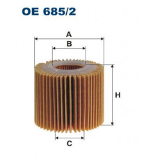 OE685/2 Filtron Фильтр масляный