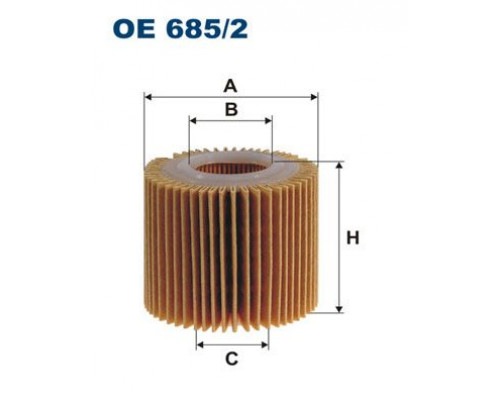 OE685/2 Filtron Фильтр масляный