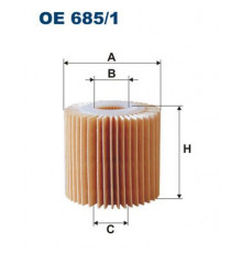 OE685/1 Filtron Фильтр масляный