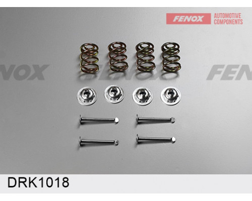 DRK1018 FENOX Установочный к-кт задних колодок для Fiat Albea 2002-2012