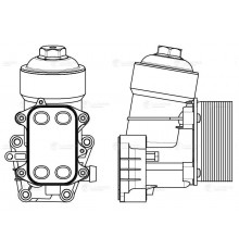 LOC1809 Luzar Корпус масляного фильтра