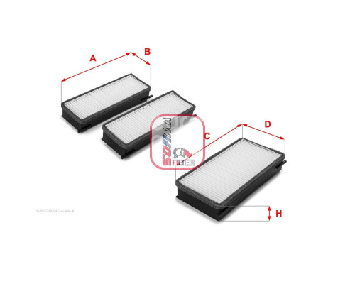 S3070C Sofima Фильтр салона