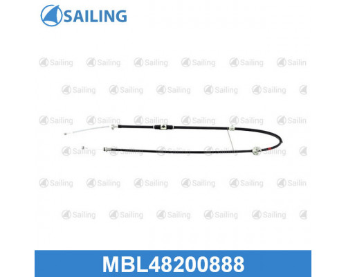 MBL48200888 Sailing Трос стояночного тормоза правый для Mitsubishi Pajero/Montero IV (V8, V9) 2007-2021