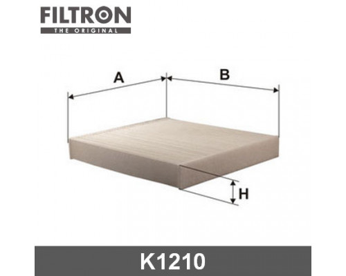 K1210 Filtron Фильтр салона