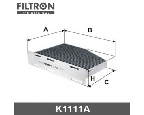 K1111A Filtron Фильтр салона