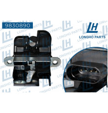 9830890 Longho Замок багажника для VW Polo (HB) 2009-2017