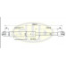 GGS010192 G.U.D Амортизатор капота для Skoda Superb 2002-2008
