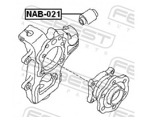 NAB-021 FEBEST Сайлентблок