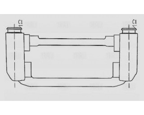 CF052263 Trialli Скоба суппорта заднего