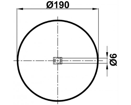 T0070-4713V2 TOPCOVER Воздушная подушка (опора пневматическая)