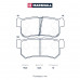 Торм. колодки дисковые задн. SsangYong Actyon I 06- / Kyron 05- / Rexton 02- (M2623673)
