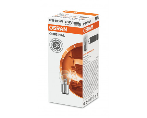 Лампа P21/5W 24V 21/5W OSRAM ORIGINAL