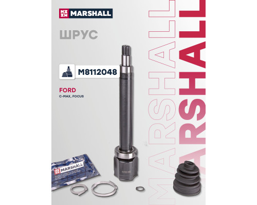 ШРУС внутренний правый FORD C-MAX 10-, FOCUS 04-, MONDEO 06-