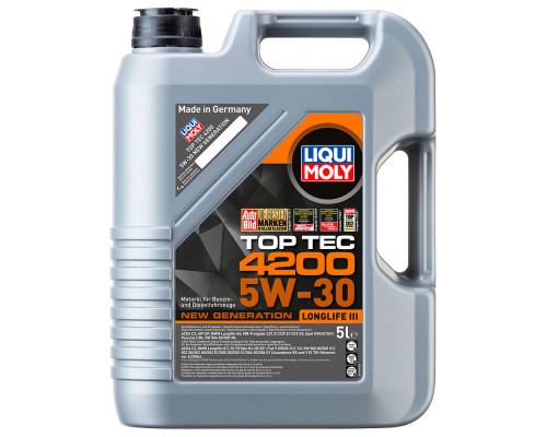 Масло моторное Liqui Moly Top Tec 4200 5W30, 5 л. (арт. 7661)