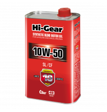 Моторное масло Hi-Gear 10W50 SL/CF, 1л. HG1150