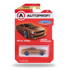 Машинка коллекционная 1:64, Серия MUSCLE CARS (Mustang), MUS-002 коричневый