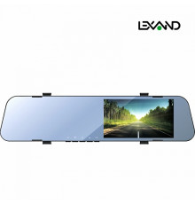 Автомобильный видеорегистратор LEXAND-LR200 Dual Зеркало+видеорегистратор FHD c 2-мя камерами