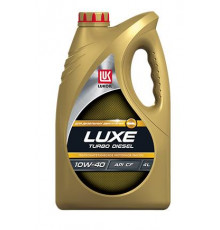 Масло моторное полусинтетическое  для легкого транспорта Лукойл TURBO LUXE Diesel 10W-40 (4л) (189323)