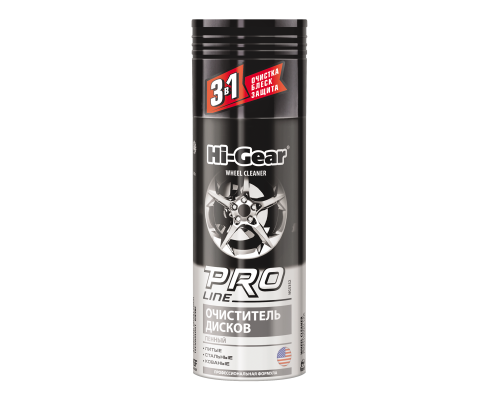 Очиститель дисков (пенный) Pro Line Wheel Cleaner Professional Line, Hi-Gear, 340 г.
