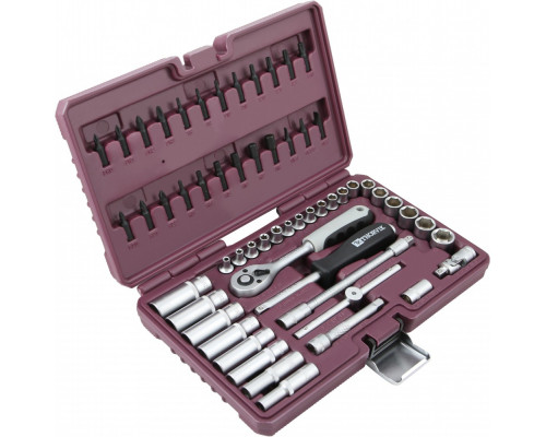 Набор инструмента THORVIK 1/4"DR, 57 предметов (054003)