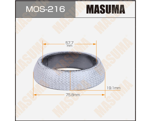 MOS-216 Masuma Кольцо глушителя