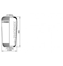 1F20B Phoenix Воздушная подушка (опора пневматическая)