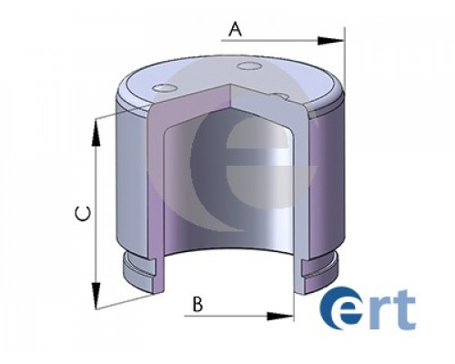 150273-C ERT Поршень переднего суппорта
