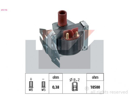 470178 KW Катушка зажигания