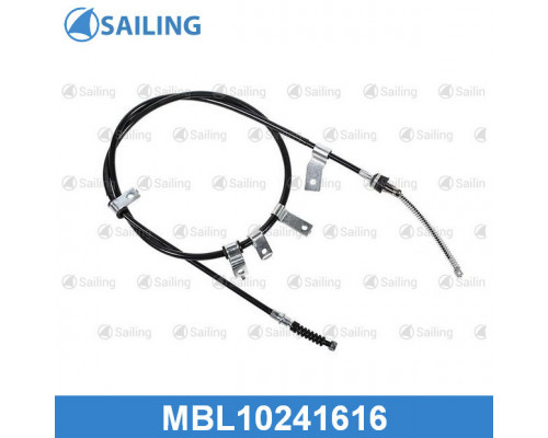 MBL10241616 Sailing Трос стояночного тормоза левый для Mitsubishi L200 (KB) 2006-2016