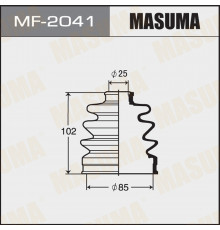 MF-2041 Masuma Пыльник передн. ШРУСа (к-кт)