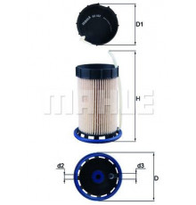 KX492 Mahle / Knecht Фильтр топливный