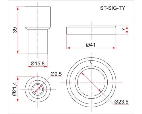 ST-SIG-TY SAT Наконечник свечи зажигания