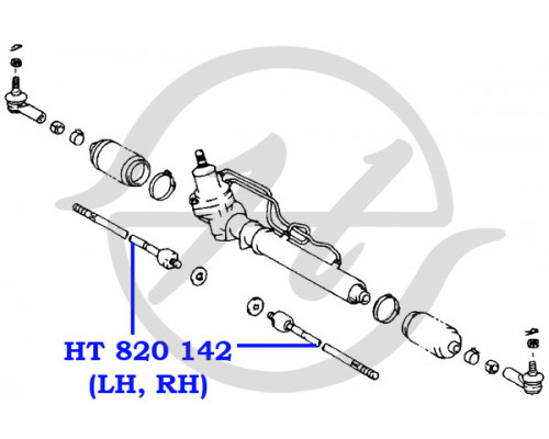 HT820142 Hanse Тяга рулевая