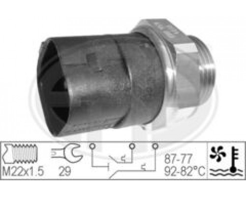 330283 ERA Датчик вкл.вентилятора 3х конт