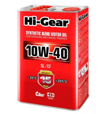 Масло HI-GEAR 10W40 4Л