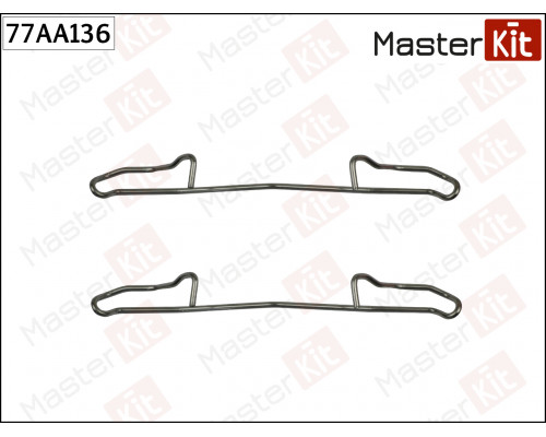 77AA136 Master Kit Пружина переднего суппорта