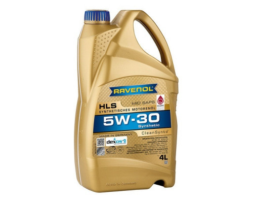 Масло RAVENOL HLS 5W30 4Л