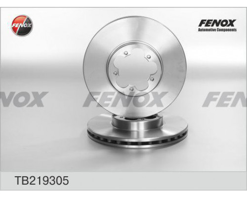 TB219305 FENOX Диск тормозной передний вентилируемый для Ford Transit 2006-2013