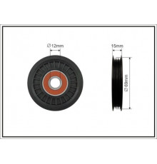 313-00 Caffaro Ролик-натяжитель ручейкового ремня