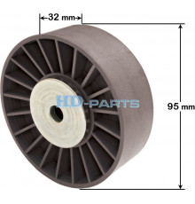 302420 HD-PARTS Ролик дополнительный руч. ремня